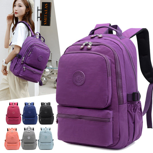 Mochila para portátil para mujer: mochila ligera para viajes y para la universidad