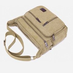 Crossbody Bag for Men | Vintage Outdoor Canvas Business Shoulder Bag - VOTVO