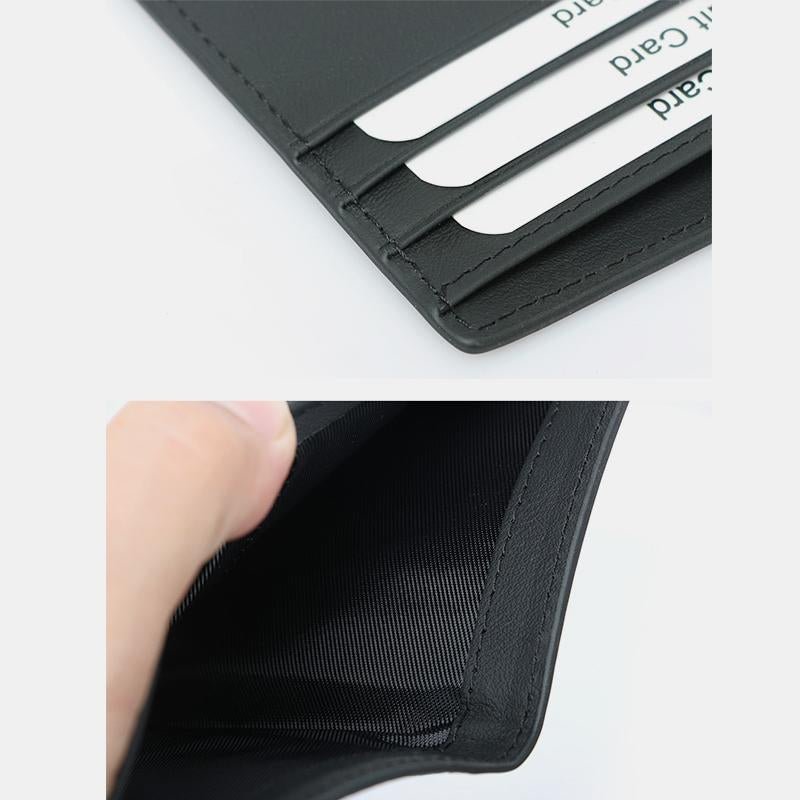 Genuine Leather RFID Blocking Slim Wallet - VOTVO