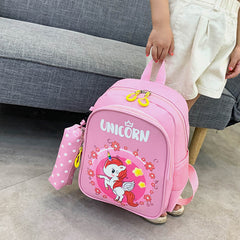 Cute Cartoon Backpack for Kids – Unicorn, Dinosaur, Bunny, and More, Kindergarten School Bag