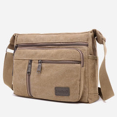 Crossbody Bag for Men | Vintage Outdoor Canvas Business Shoulder Bag