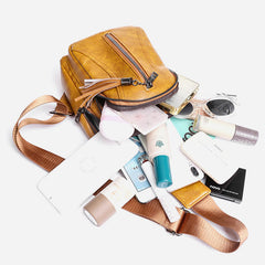 Fashionable Waterproof Sling Bag for Women - Crossbody Purse with Adjustable Strap