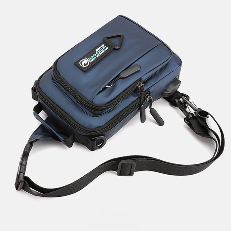 Practical Crossbody Sling Bag for Men – Waterproof Travel Satchel Purse