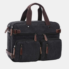 3 Way - Use Large Capacity British Style Briefcase – Versatile Elegance for Work and Travel - VOTVO
