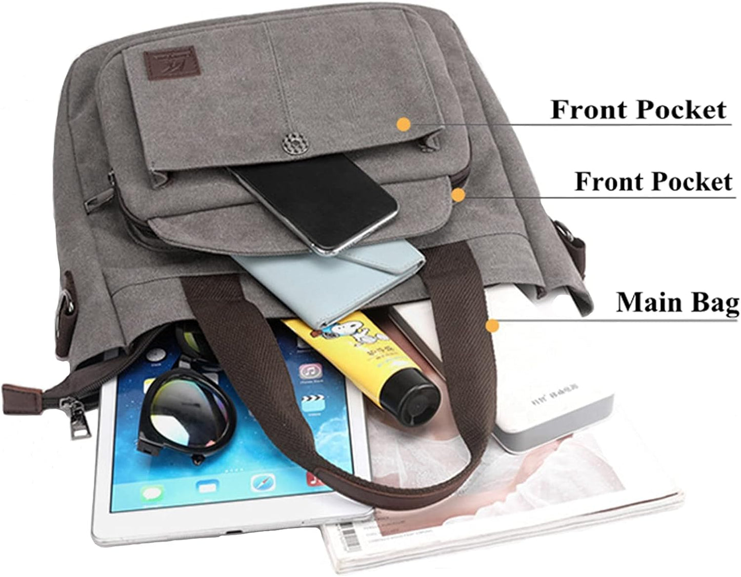 Versatile Women's Canvas Bag: A Stylish Small Bag for Work and Beyond