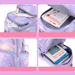 Durable Nylon Rolling Backpack for Kids – School Bag with Wheels, Adjustable Straps - VOTVO