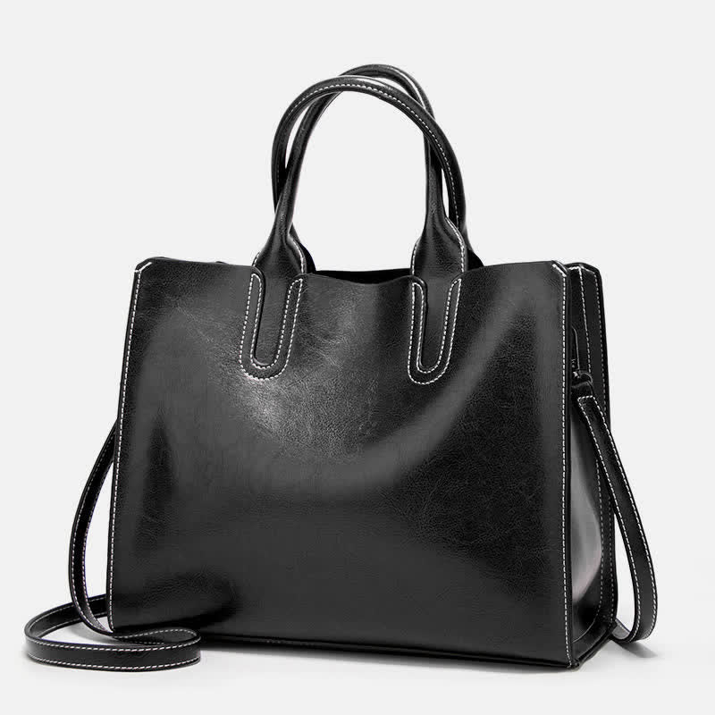 Laptop Tote Bag for Women – Business Work Bag & Casual Leather Handbag - VOTVO