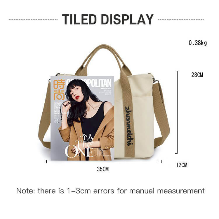 Large - capacity stylish canvas bag - VOTVO