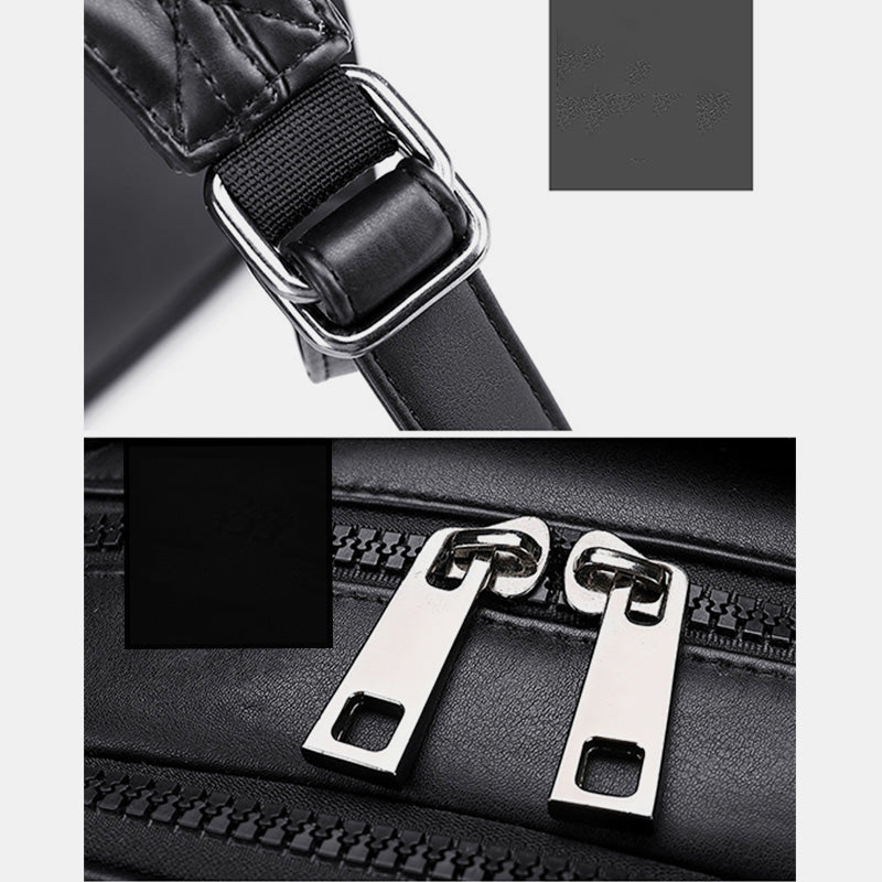 3D Skull Punk Rivet Leather Backpack | Waterproof Embossed Ghost Head Knapsack - VOTVO