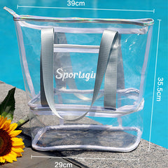 Leisure Beach Bag for Women – Travel & Fitness Nylon Shoulder Bag