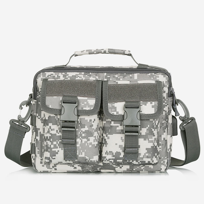 USB Charging Waterproof Large-Capacity Outdoor Messenger Bag – Nylon Crossbody Bag for Sports & Daily Use