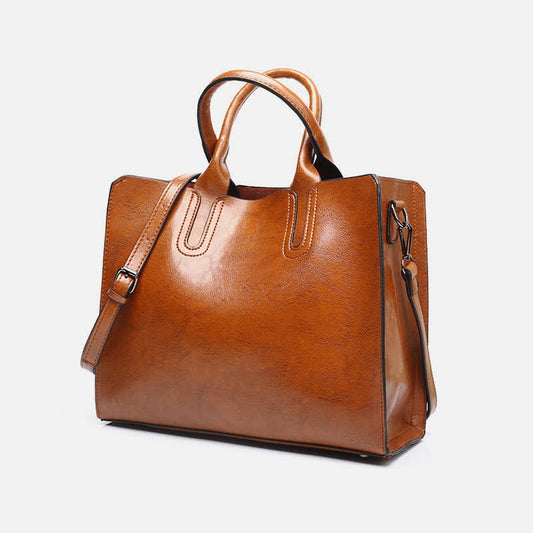 Laptop Tote Bag for Women – Business Work Bag & Casual Leather Handbag - VOTVO