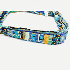 Borsa a tracolla in tela di grande capacità per donna - Borsa a tracolla colorata