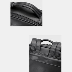 3D Leather Skull Laptop Backpack – Steampunk Rivet Travel & College Bag