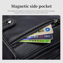 LargeCapacity RealLeather Multifunctional Crossbody Bag - VOTVO