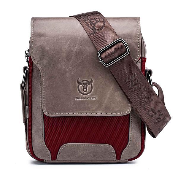 Genuine Leather Business Crossbody Bag for Work, Travel & Daily Use - VOTVO