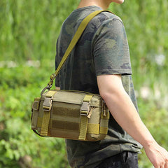 Large Camo Tactical Bag for Sports | Nylon Crossbody Bag Waist Bag - VOTVO