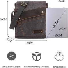 Business Messenger Canvas Shoulder Bag - VOTVO