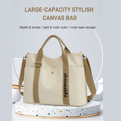 Large - capacity stylish canvas bag - VOTVO