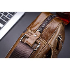 Bull Captain Genuine Leather Crossbody Bag – Stylish & Practical for Daily Use, Travel, and Business