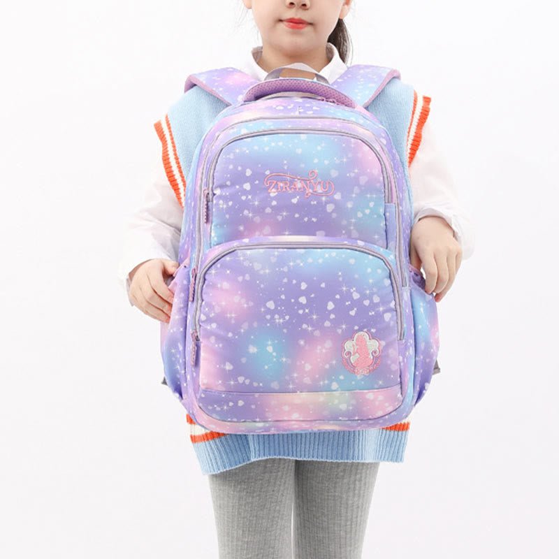 Durable Nylon Rolling Backpack for Kids – School Bag with Wheels, Adjustable Straps - VOTVO