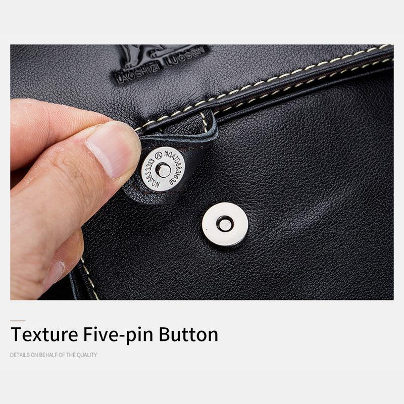 LargeCapacity RealLeather Multifunctional Crossbody Bag - VOTVO