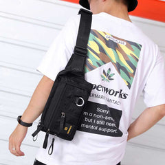 Large-Capacity Lightweight Sling Bag Waist Bag for Men