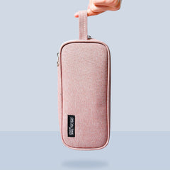 Astuccio portapenne in tela di grande capacità - Astuccio portapenne resistente per ufficio e scuola