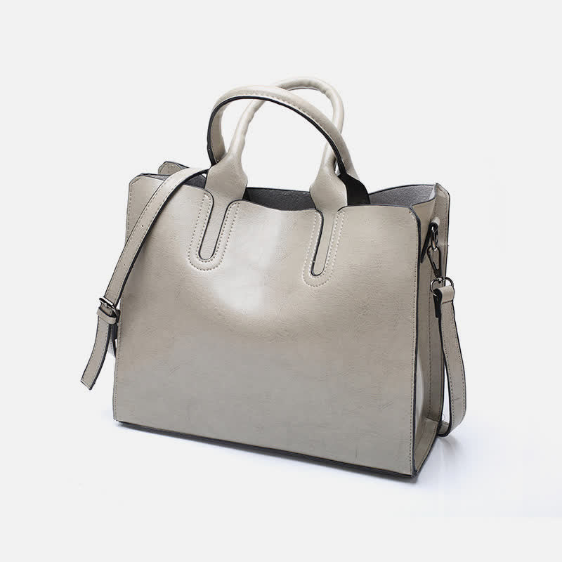 Laptop Tote Bag for Women – Business Work Bag & Casual Leather Handbag