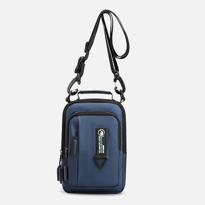 Practical Crossbody Sling Bag for Men – Waterproof Travel Satchel Purse