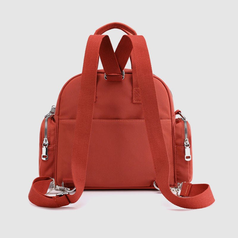 3 - Way Use Backpack with USB Charging Port – Versatile Nylon Travel & School Bag for Women - VOTVO