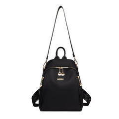 Black Oxford Backpack - Durable and casual, perfect for outdoor activities.