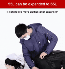 Expandable Oxford Backpack – Large Capacity & Durable for Travel & Work