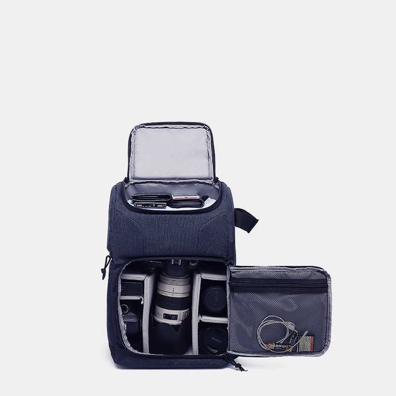 Mochila multifuncional para cámara, impermeable y resistente a golpes: bolsa de viaje y almacenamiento unisex
