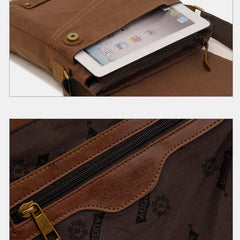 Large Capacity Retro Canvas Crossbody Bag for Women – Stylish & Practical Daily Tote - VOTVO