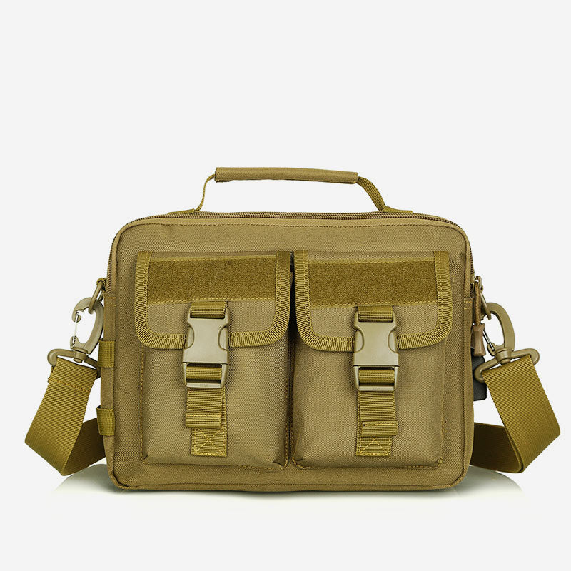 USB Charging Waterproof Large-Capacity Outdoor Messenger Bag – Nylon Crossbody Bag for Sports & Daily Use