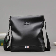 Men's Messenger Bag – Soft PU Leather Crossbody Sling Pack for Travel, Business & Daily Use