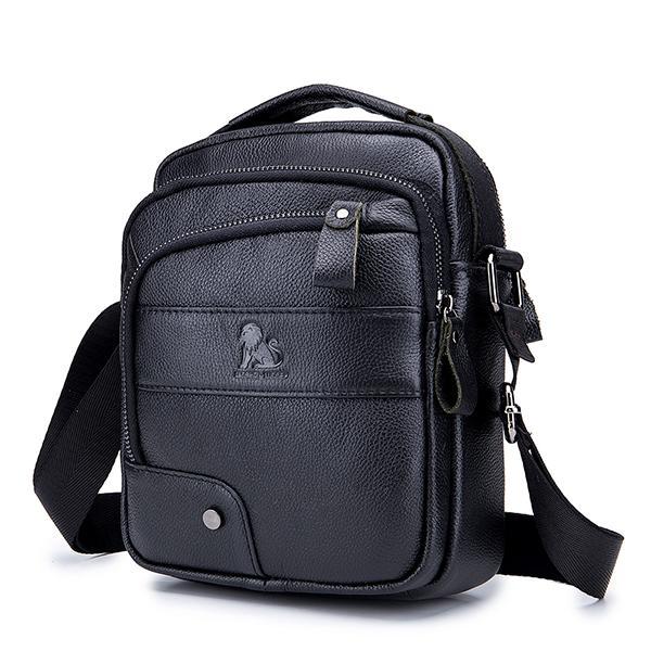 Genuine Leather Vintage Crossbody Bag for Men – Stylish Shoulder Bag - VOTVO