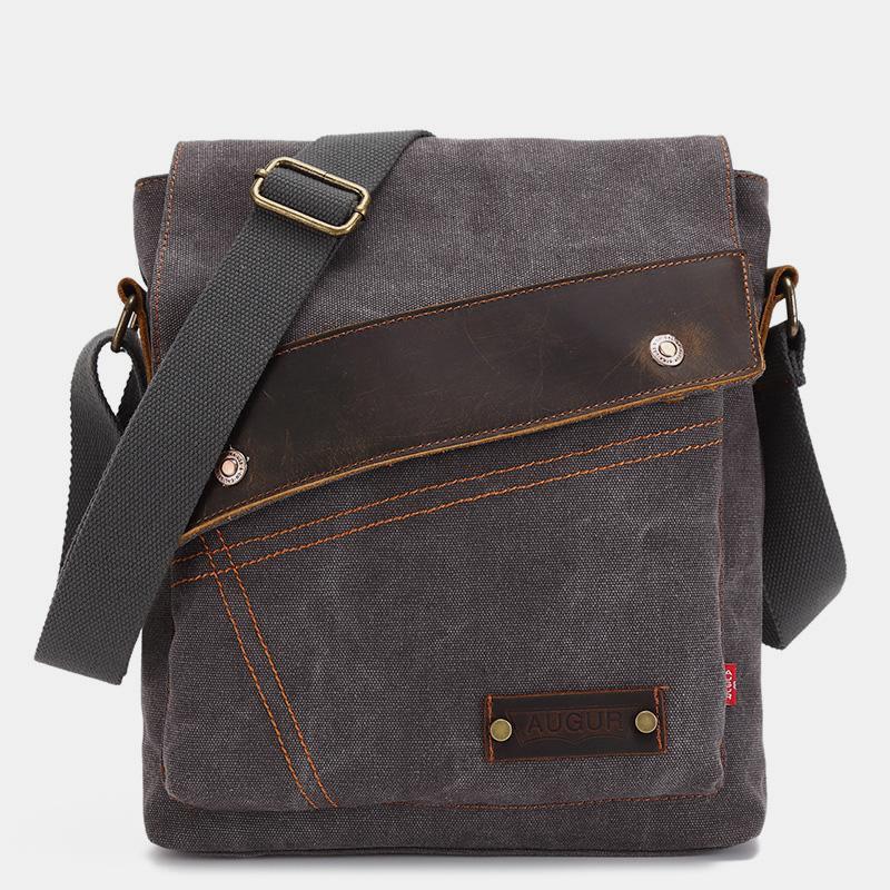 Large Capacity Retro Canvas Crossbody Bag for Women – Stylish & Practical Daily Tote - VOTVO