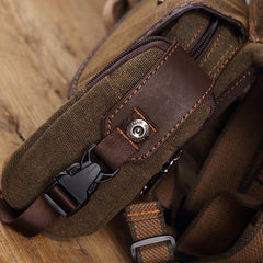 Durable Leg Bag for Men – Vertical Outdoor Sports Canvas Bag with Adjustable Strap - VOTVO