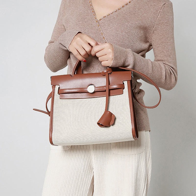 Elegant Top - Handle Bag for Women - Daily Commute & Crossbody Bag - VOTVO