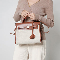 Elegant Top - Handle Bag for Women - Daily Commute & Crossbody Bag - VOTVO