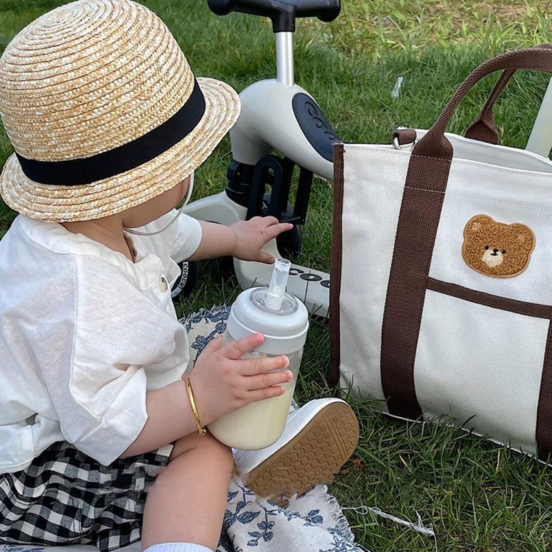 Functional Canvas Handbag – Mommy Bag, Tote Purse, Shoulder Bag - VOTVO