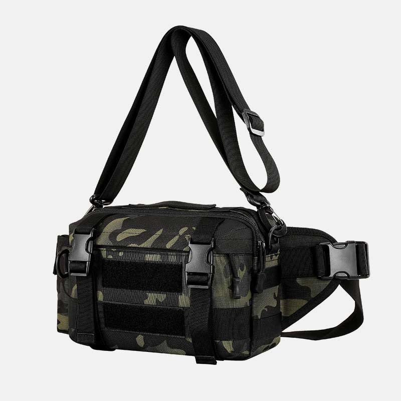 Large Camo Tactical Bag for Sports | Nylon Crossbody Bag Waist Bag - VOTVO