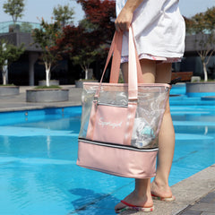 Leisure Beach Bag for Women – Travel & Fitness Nylon Shoulder Bag