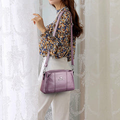 Crossbody Bag for Women – PU Leather Shoulder Handbag with Adjustable Strap