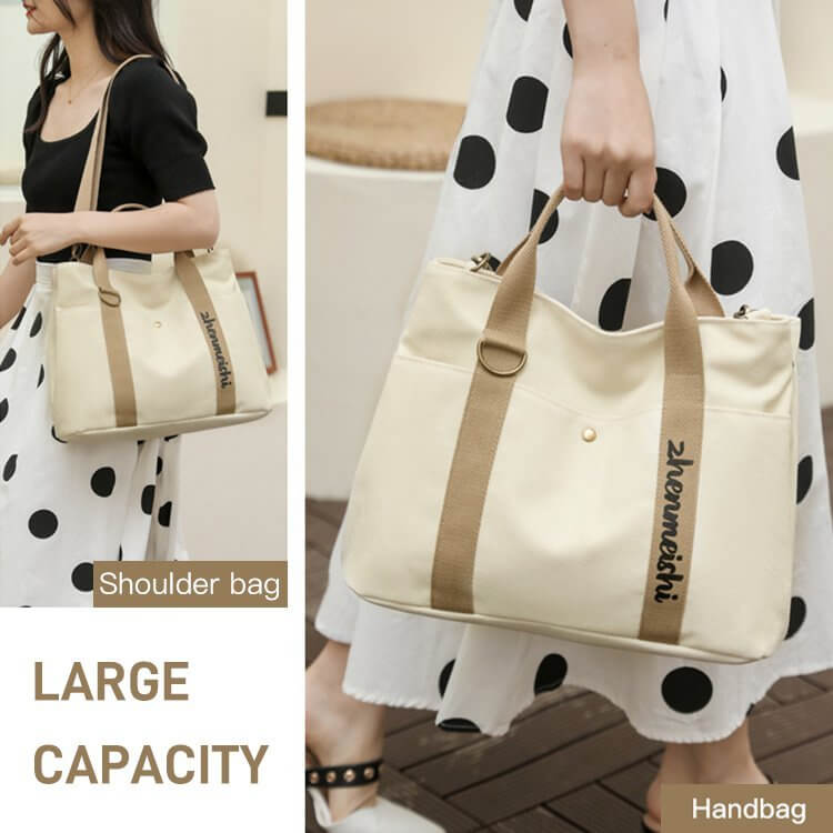 Large - capacity stylish canvas bag - VOTVO