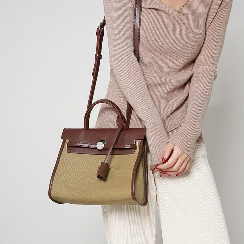 Elegant Top - Handle Bag for Women - Daily Commute & Crossbody Bag - VOTVO