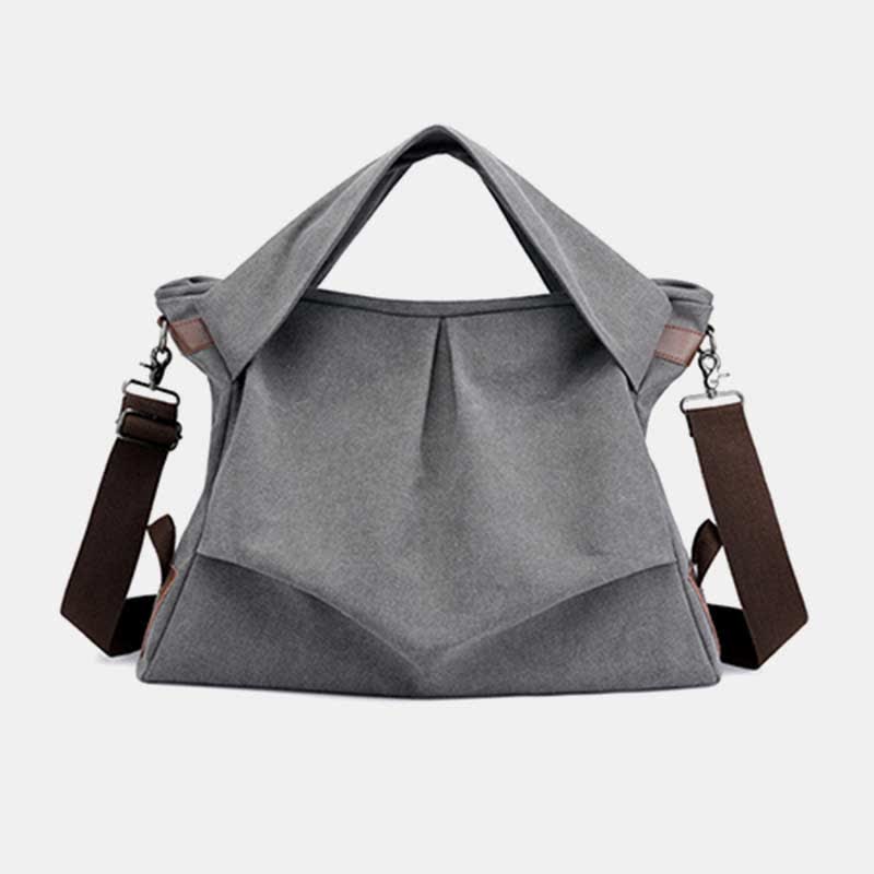 Large Capacity Canvas Handbag for Women – Crossbody Tote & Hobo Bag - VOTVO