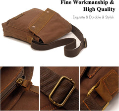 Business Messenger Canvas Shoulder Bag - VOTVO